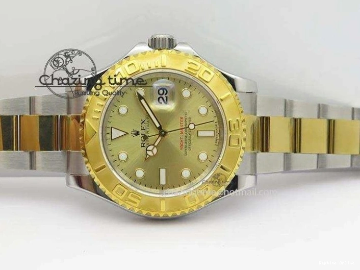 0206 MoistureWicking Yacht-Master 16623 JF Best Edition YG Dial On SS YG Bracelet A 3915